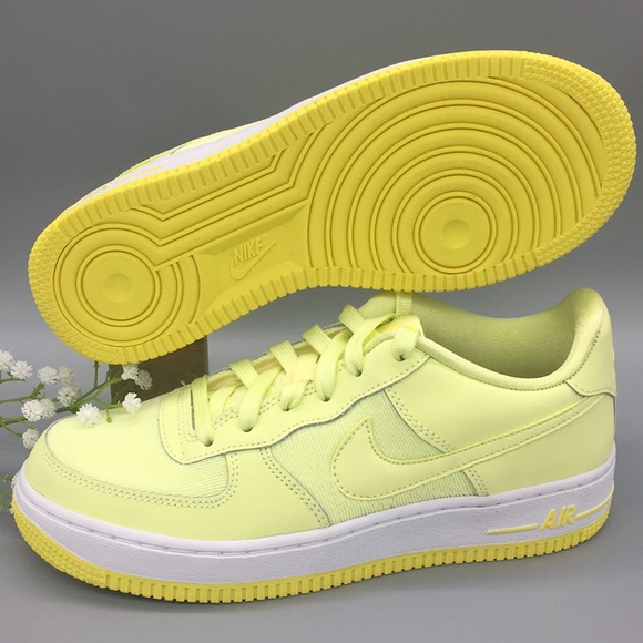 NIKE AIR FORCE 1 LV8 (GS) citron tiny/yellow pulse - Picture 4 of 6